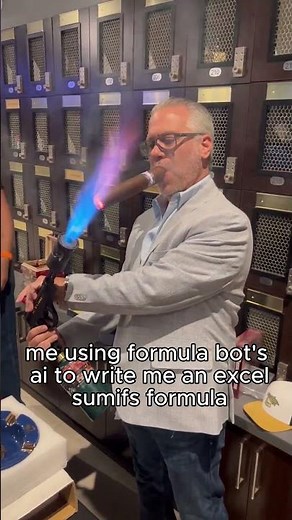 me using formula bot to write a simple excel formula #excel #ai #data
