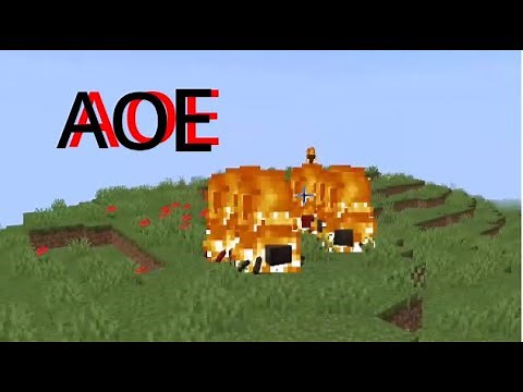 How to Make AOE Attacks in Mcreator!