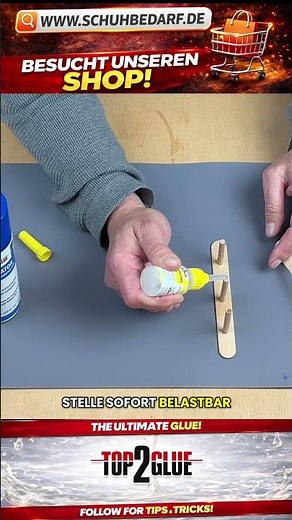 Sekundenkleber Gel + Aktivator 🔧 Holz richtig & schnell kleben