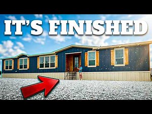 THEY CRUSHED IT with this NEW prefab home setup! BIG & INSANE house tour!