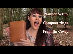 Planner Setup, Franklin Covey Compact