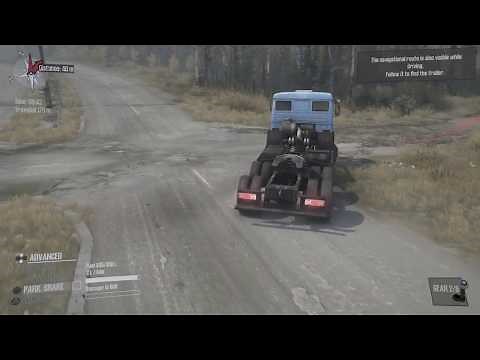 Spintires Mudrunner PS4 Gameplay