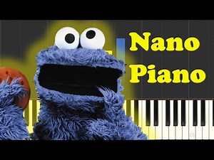 🎹 Nano Piano Presents: Sesame Street – “C Is For Cookie” 🍪 Easy Piano Tutorial!