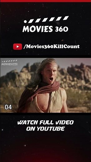 Predator - Wastelands (2025) Movie Kill Count in 1 minute #KillCount #DeathCount #CarnageCount