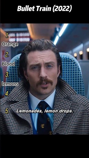Bullet Train (2022) | Tangerine vs. Lemon Verbal Clash