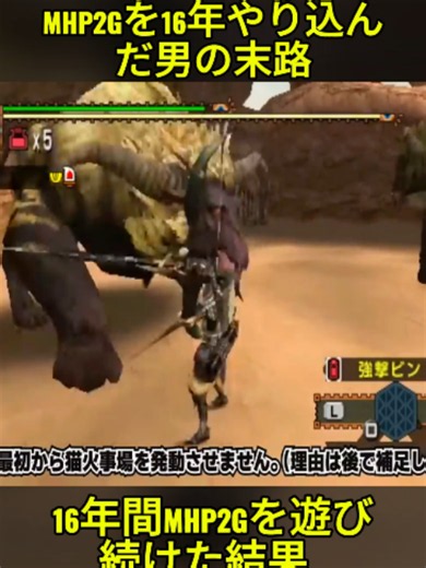 MHP2Gを16年遊ぶとこうなる#MHhirahira #アルシュベルド #大剣 #モンハンワイルズ #game #fyp #viralll #monsterhunterwilds #ひらひら #trens #viral