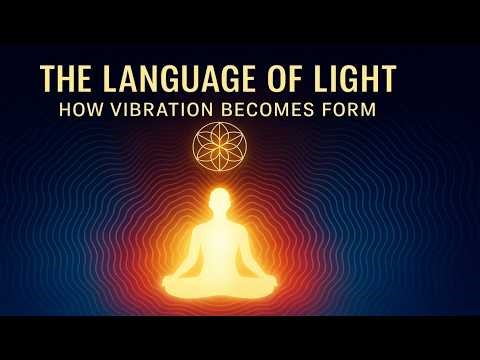 The Language of Light: How Vibration Becomes Form