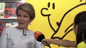 4.3K views · 58 reactions | Pommes oder Kaviar? Was isst so eine Majestät eigentlich lieber? Mit solchen Fragen hat logo!-Kinderreporterin Mia der belgischen Königin Mathilde auf den Zahn gefühlt. Das ganze Interview gibt es hier: https://www.zdf.de/kinder/logo/kr-belgische-koenigin-104.html | ZDF | Facebook