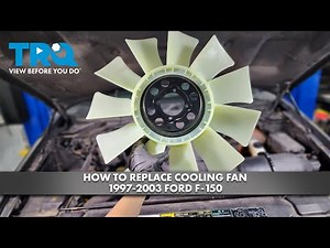 How to Replace Cooling Fan 1997-2003 Ford F-150