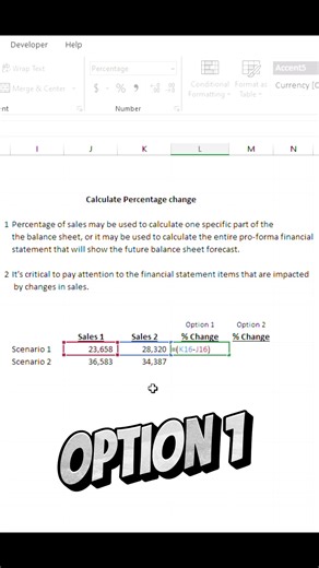 How to Calculate Percentage of Sales! #sales #excel #exceltraining #exceltips #spreadsheet #spreadsheets
