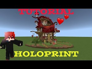 Tutorial Como Fazer Holoprint Completo + Converter Mundo Java Pra Mundo Bedrock!