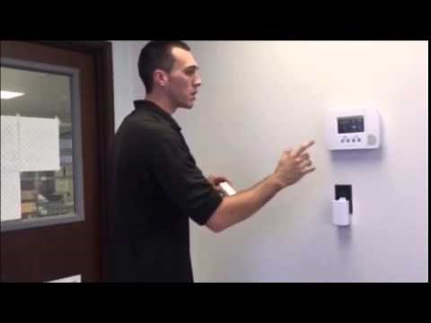 How to change a battery in a honeywell transmitter