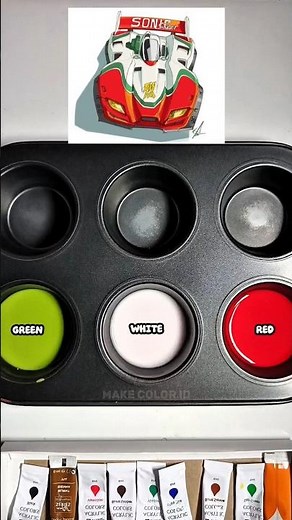 Tamiya Colors Mixing #satisfying #colormixing #experiment #recipe #anime #art #trendingshorts
