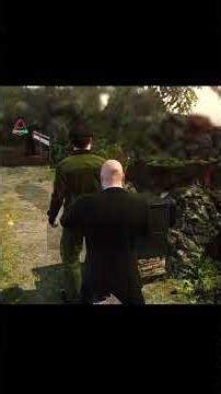 Agent 47 is a GHOST! 👻 Hitman Absolution Stealth Kills #shorts #hitman