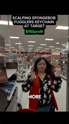 SavvySales08 on Instagram: "Scalping spongebob fugglers keychain🔥🔥 Our group is always posting the BEST leads you can buy and then flip for easy profits! Want to know exactly which items are on clearance in your area? Follow + comment "DEAL" and I'll send you an invite to our community. #reselling #hiddenclearance #reseller #deals #target"