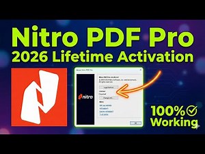 Nitro PDF 14.42.0.34 Pro Enterprise Activation 2026