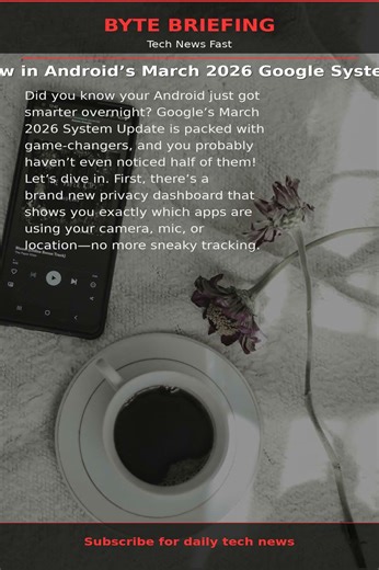 What’s new in Android’s March 2026 Google System Updates [U] #Shorts