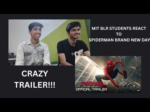 College Students react to Spiderman: Brand New Day Trailer!!!