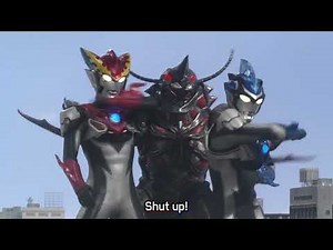 【ウルトラマンルーブ】ウルトラマンロッソ＆ブルVSウルトラマンオーブダークVSベゼルブ