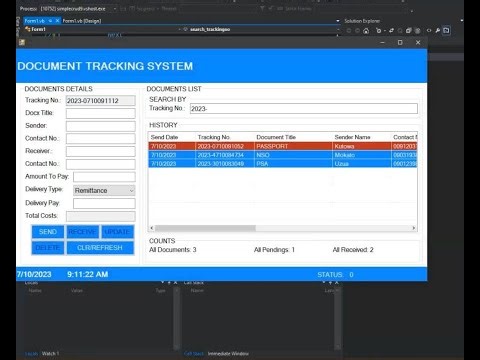 SIMPLE CRUD 9 | TAGALOG TUTORIAL | (DOCUMENTS TRACKING SYSTEM)