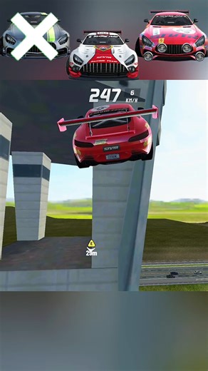 Fastest cars Landing on Building 🏫😁 || Extreme car driving simulator #viralshort #shorts #bbytgaming