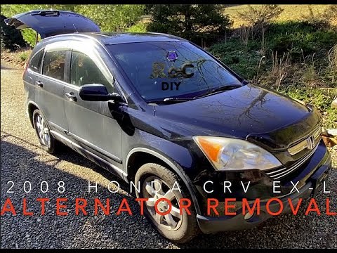 2008 Honda CRV: Alternator Removal