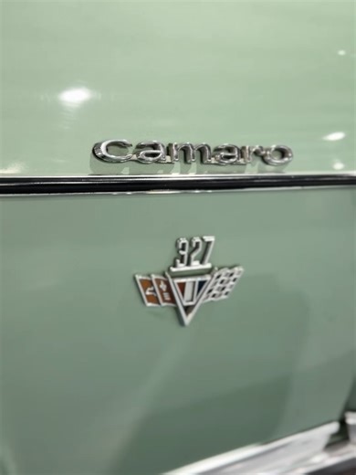 Classic style on top, serious engineering underneath. This beautiful green Camaro RS might have the classic badges, but we are giving it the full restomod treatment. Check out the clean custom sheet metal work on the floors and the modern front suspension setup going in. What engine would you drop in this chassis? #Camaro #Restomod #Custom #ChevyCamaro #CarTok