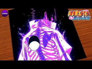 Easy Anime Drawing | How to Draw Sasuke Uchiha Step by Step Tutorial for Beginners