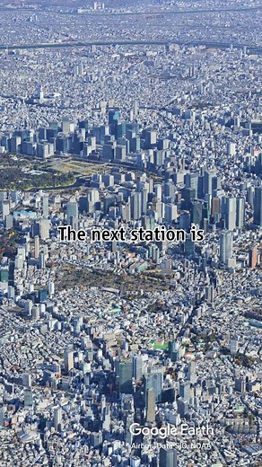 Exploring Tokyo: Next Station on Google Earth