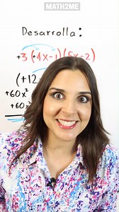Si estás en Secundaria, entonces seguro verás operaciones con polinomios y Kukis te explica como hacerlo 👩‍🏫🍎 | Math2mekids
