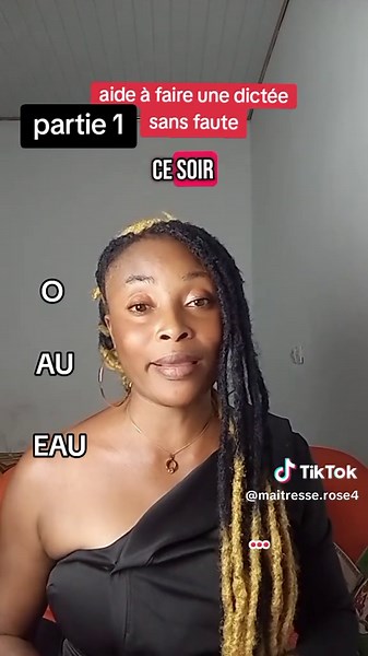 Aide à faire une dictée sans faute sur TikTok