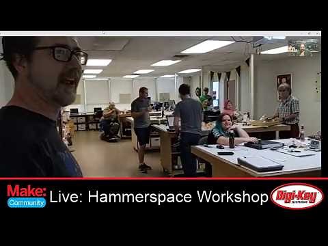 Makerspace Live: Hammerspace Workshop in Kansas City Missouri