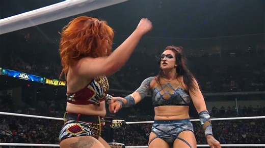 The tide has turned for Jamie Hayter, but she must strike while the moment is hers! Watch #AEWWorldsEnd on HBO Max PPV | All Elite Wrestling