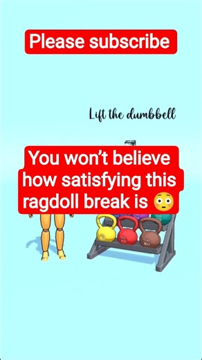 Kick & Break Ragdoll 🤯 Most Satisfying Destruction Game Ever! #shorts