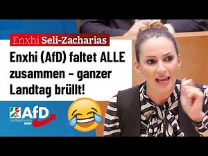 Im Landtag fliegen die Fetzen! – Enxhi Seli-Zacharias (AfD)