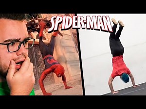 Reacting to REAL LIFE SPIDERMAN! (Insane)
