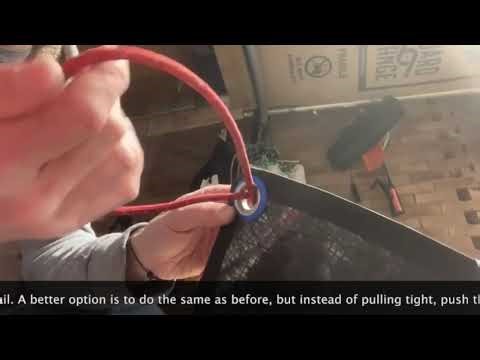 How to attach the halyard to your sail