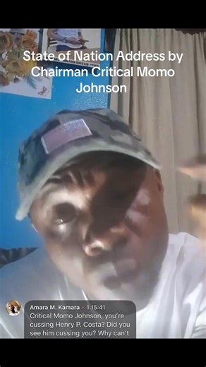 Breaking News the 5th most powerful man in Liberia the Rescue Chairman Critical Momo Johnson Aka Lib Donald J. Trump Addressed the Nation Last Night and this is the repeat so stay tuned. By directive of the 5th most powerful man in the country I was appointed as Minister of Propaganda War therefore Ansu Sombai is the new minister of war Thomas F. Morlu II was appointed as the director for the department of war and he will be controlling all the fighter jets like the F22 fighter jet 🛩️ and the B