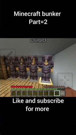 minecraft bunker part 2