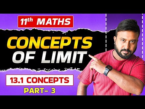 Concepts of Limit (Part 3) 🔍 | Class 11 Maths NCERT Ex 13.1 | Ch 13 Limits & Derivatives | 2025–26