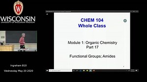 CHEM 104 Module 1 Part 17 Amides - Quiz