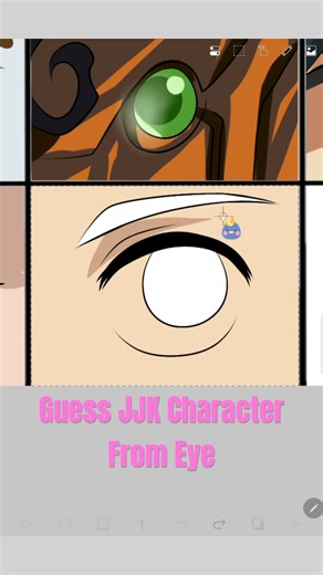 Drawing Random JJK Character Eyes 👀! #anime