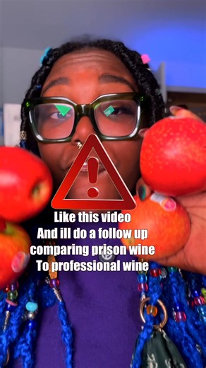 made Diddy’s Prison Wine Using The Viral Lucy Glo Apples 🍎 #lucyglo #prision #diddy #food #homemadewine🍷 | Authenticteecee