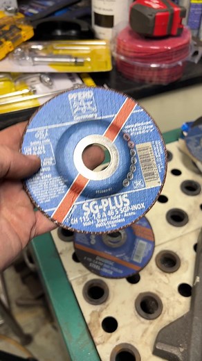 Have you ever seen a Duodisc? These are actually designed to cut, and grind metal! Normal cutoff wheels can shatter if you try and grind with them, so use these instead! Check out my YouTube channel for a full video about these discs! #make #cut #steel #handmade #grinder #metalshop #fabricator #makeeverything | Make Everything