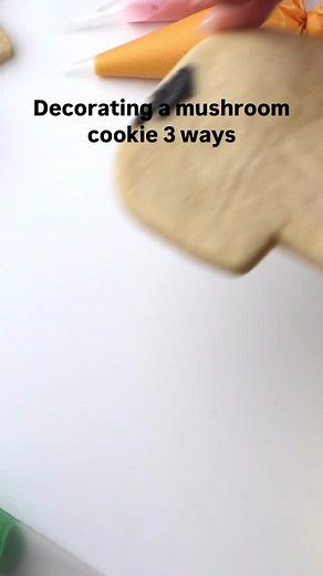 Started with a mushroom cookie cutter… ended with a graduation gown, a tropical coconut drink, and Edna Mode. This is one of my favorite parts of decorating—figuring out how far I can push a single shape. Sometimes it makes sense. Sometimes it gets weird. But that’s kind of the point. I didn’t plan this set ahead of time, I just sat down with the mushroom shape and kept asking, “What else could this be?” Honestly, I think that question is how I decorate 90% of my cookies. Whether you’re here for