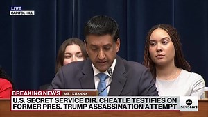 Democratic Rep. Khanna questions Secret Service Director Cheatle on why she hasn’t resigned following the assassination attempt against former Pres. Trump. "Do you really believe at this moment, given how divided the country is and the questions asked, that your service in this role is the best for the nation?” https://trib.al/EJPLcYR | ABC News Politics