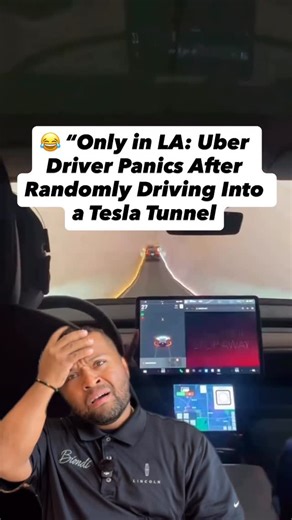 Joshua Smith on Instagram: "Only in Los Angeles… 🤦‍♂️ My Uber driver took a wrong turn and ended up inside the Tesla Tunnel like it was a secret government mission. Man looked at me like I opened a wormhole. 🤣 I’m just sitting in the back like, “Welcome to LA, bro.” 🚗⚡🌪️ He said, “I didn’t even know these were REAL!” Sir… they very much are. 😂 #viral #trending #fyp #fy"