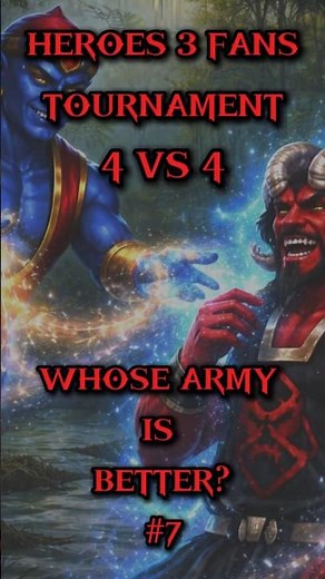 HEROES 3 FAN TOURNAMENT - WAIB 7 #heroes3 #games #gaming #tournament #shorts #gameplay