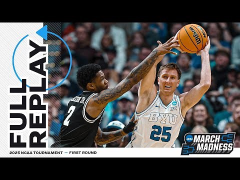 BYU vs. VCU - 2025 NCAA men's first round | FULL REPLAY