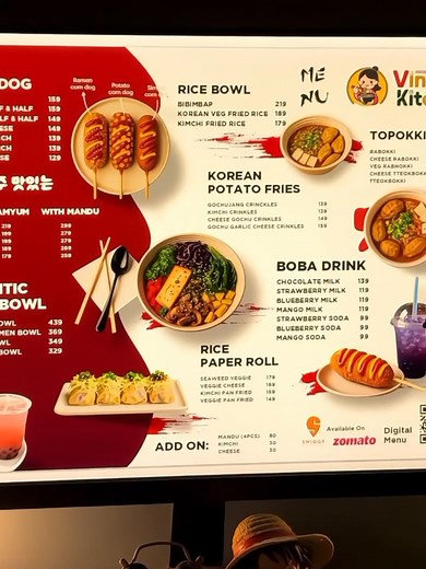 Menu Design Services for Cafes and Restaurants